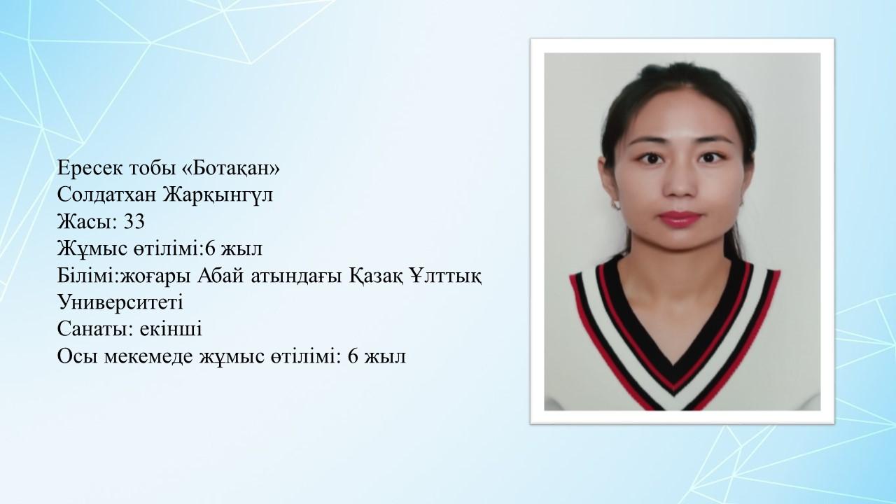 Солдатхан Жарқынгүл
