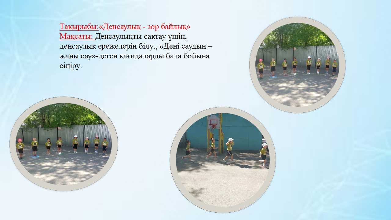 "Денсаулық зор байлық"  Ботақан